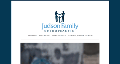Desktop Screenshot of judsonchiropractic.com