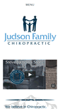 Mobile Screenshot of judsonchiropractic.com